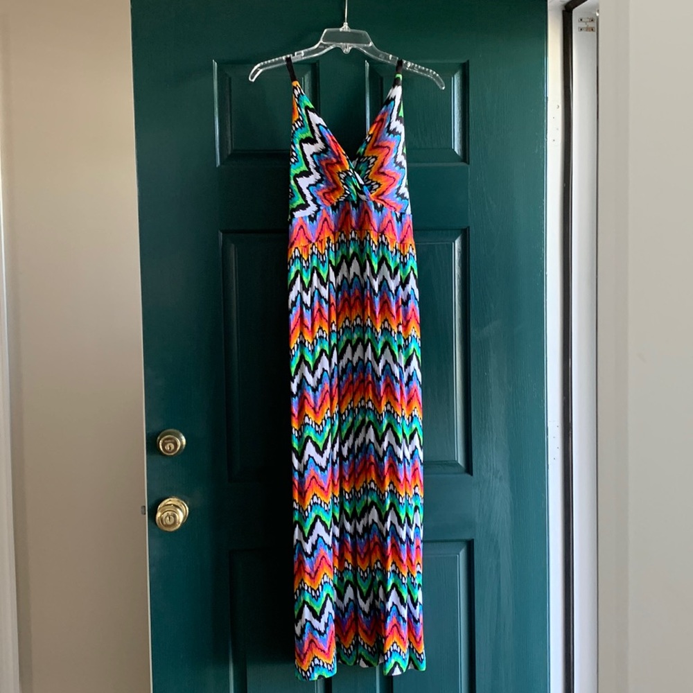Beautiful Chevron New Directions Maxi Dress